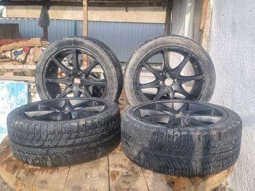 Железные Диски R 17 Volkswagen, Комплект, отверстий - 4, Б/у