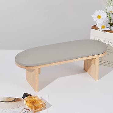 bed table: Банкетка, Б/у, Без полок, Платная доставка, цвет - Серый — 1