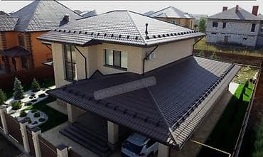 Профнастил: Кровля из металлочерепицы — монтаж под ключ - Тип покрытия — 6