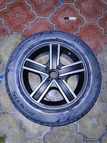 bmv samurai: Колеса в сборе 195 / 65 / R 15, Зима, Б/у, Комплект, Легковые, Литые, отверстий - 4 — 4