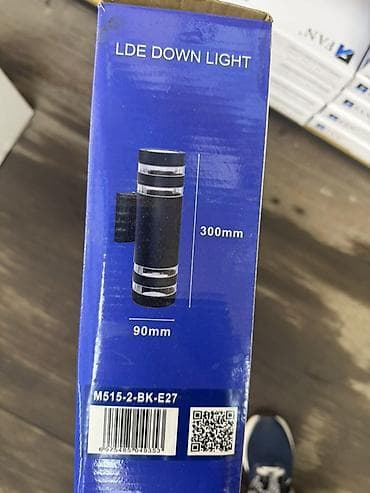 Внутренняя отделка: Уличный/фасадный бра FAN M515-2-BK-E27 - Тип: настенный уличный — 2