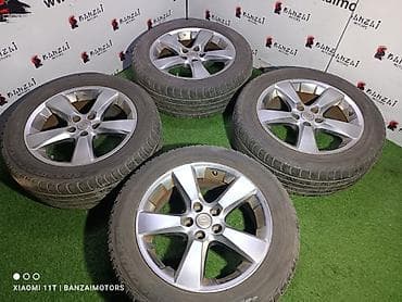 r18 5100: Колеса в сборе 235 / 55 / R 18, Всесезонная, Б/у, Комплект, Легковые, Литые, отверстий - 5 — 1