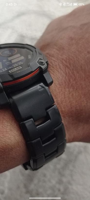 ремешки на garmin: GARMIN. Продаю 2 шикарных браслета. 1. Из литой стали. (Цена 1500с.) — 1