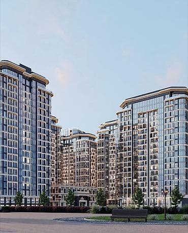 кввр: 1 комната, 57 м², Элитка, 17 этаж, Готовая ПСО (под самоотделку) — 4