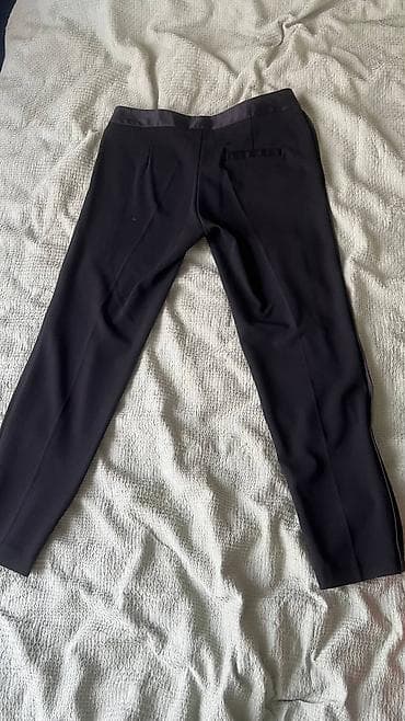 костюм женские: Женский брючный костюм-смокинг черный Imperial, состояние отличное — 3