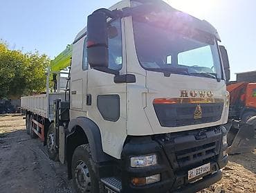 Кран-манипулятор на HOWO крандын кучу 16 тонна машина 25 тонна ар