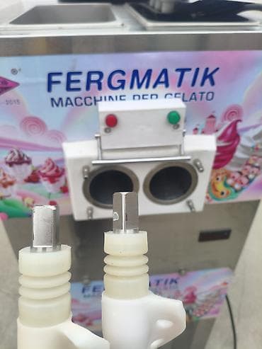 кованные элементы: Двухпостовый фризер для мягкого мороженого Fergmatik (Macchine per — 1