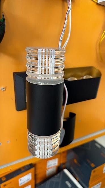 study lamp: Уличный/интерьерный настенный светильник (бра) с двунаправленным — 1