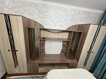 Стенка-шкаф, Тип стенки-шкафа: Модульная, Для зала, Новый, Особенности: С отделением под телевизор