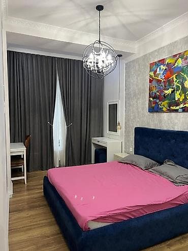 квартира французский квартал: 3 комнаты, С мебелью полностью — 4