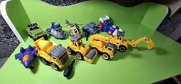 Детские игрушки для мальчиков, машинки разбираются и собираются