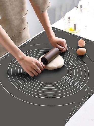 цифровой коврик для намаза: Антипригарный силиконовый коврик для раскатки теста - Материал — 2