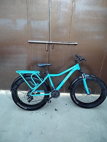 велосипед взрослый: Фэтбайк BONVI, ярко-голубая рама. подходит для города и села и для — 1