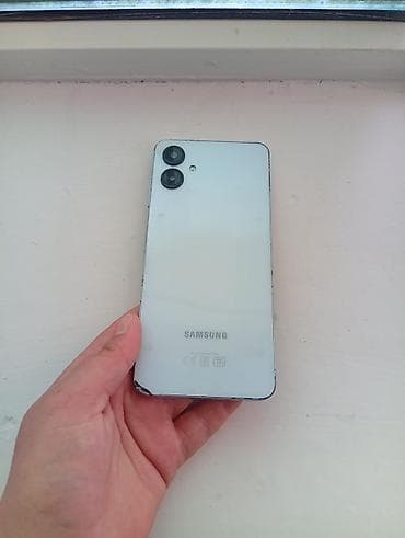 самсунг 06: Samsung Galaxy A06, Б/у, цвет - Голубой, 2 SIM — 1