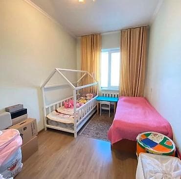 3 комнаты, 80 м², Улан мкр 106 серия, 4 этаж, Косметический ремонт