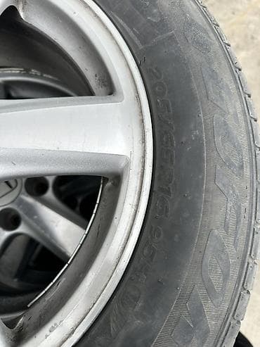 болты на калеса: Колеса в сборе 205 / 65 / R 16, Лето, Б/у, Комплект, Легковые, Литые, отверстий - 5 — 3