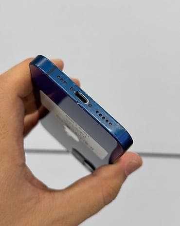 айфон 6х: IPhone 12, Б/у, 128 ГБ, Синий, Защитное стекло, Чехол, В рассрочку, 76 % — 4