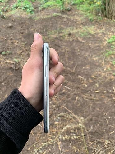 galaxy watch 7 бишкек: IPhone X, Колдонулган, 256 ГБ, Күмүш, Коргоочу айнек, 100 % — 7