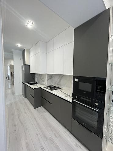 квартиры бишкек 1 комнатная: 1 комната, 43 м², Элитка, 3 этаж, Дизайнерский ремонт — 6