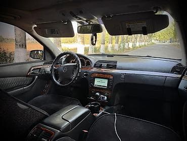 mers bar: Mercedes-Benz S-Class: 2003 г., 3.7 л, Автомат, Бензин, Седан — 6