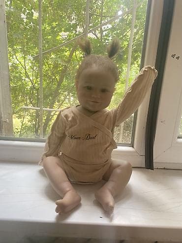 Кукла-реборн с реалистичной мимикой и пропорциями малыша lalafo.kg да Кукла-реборн с реалистичной мимикой и пропорциями малыша