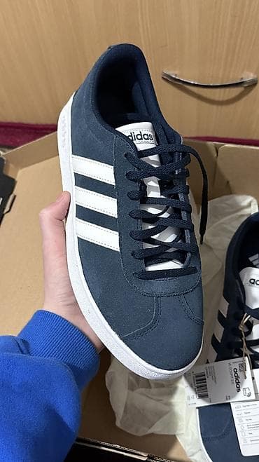 очки с видеокамерой: Мужские кроссовки, 42, Adidas, Новый, цвет - Синий, Самовывоз — 2