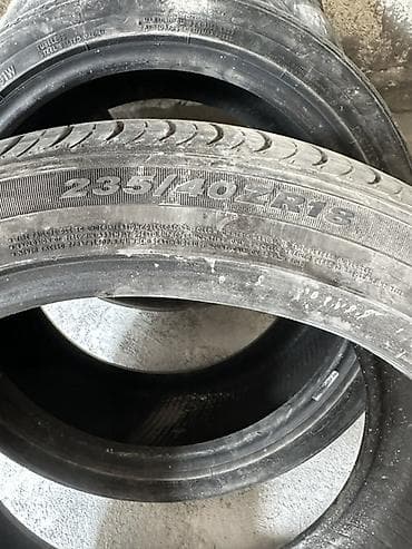 235 60 18: Комплект автомобильных шин разно широкие стояли на е34 два спортивный — 1