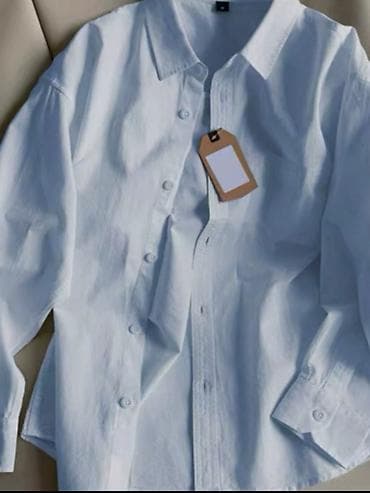 Рубашки: Рубашка, Классическая модель, Оверсайз, Китай — 1