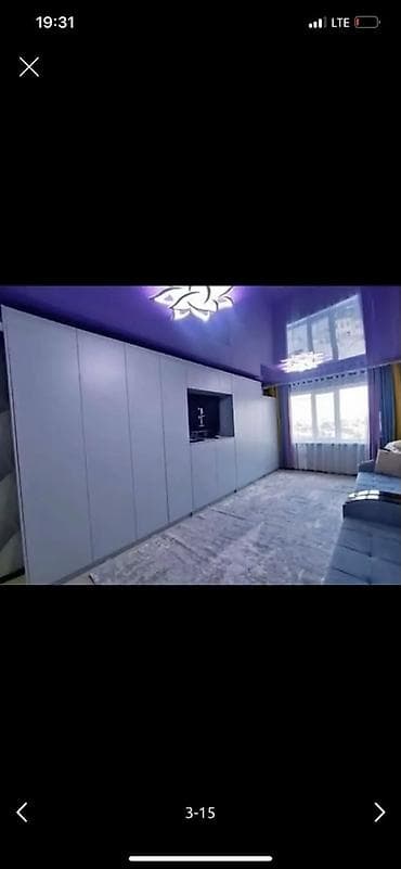 1 комната, 51 м², Кок-Жар ж/м 106 серия улучшенная, 8 этаж, Евроремонт