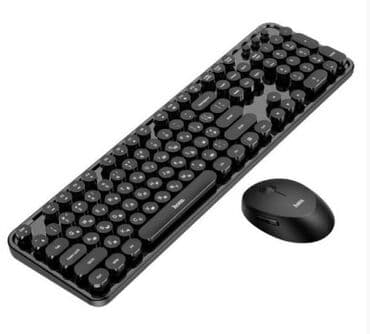 беспроводные клавиатура и мышь: Клавиатура — 1