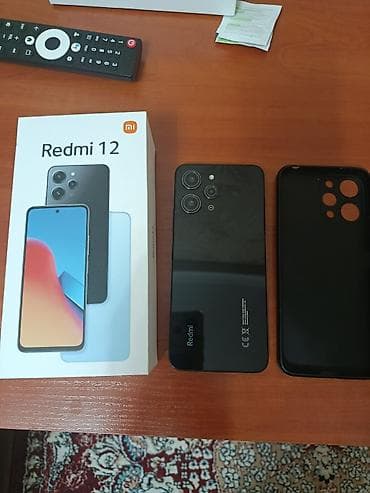 tecno camon 50: Redmi, Redmi 12, Б/у, 128 ГБ, цвет - Черный, 2 SIM — 6