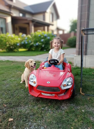 детские машины с пультом управления: Детский электрокар — 1