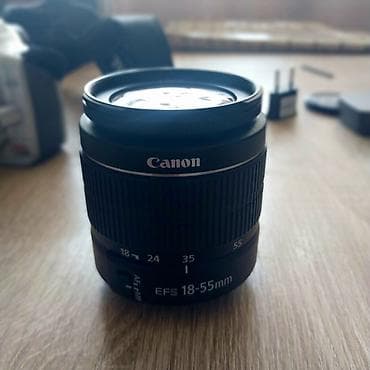 объектив 24 105: Canon 400d ПОЛНЫЙ КОМПЛЕКТ Основное: - Байонет Canon EF/EF-S. - — 4