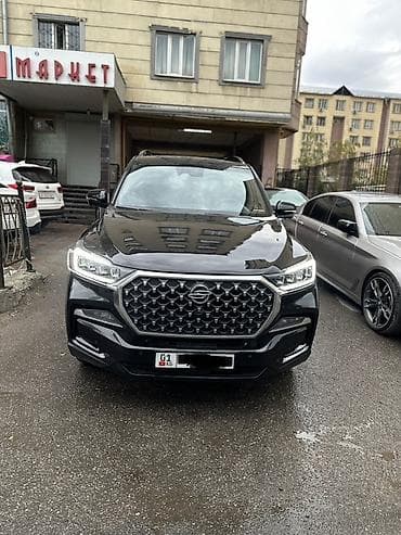 паджеро горный: SsangYong Rexton чёрный цвет, современный брутальный дизайн. Кузов и — 1