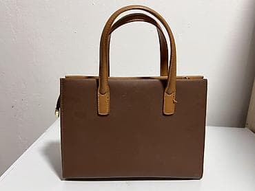 second hand: Классическая сумка, Материал: Экокожа, Жёсткая конструкция, Женские, Б/у — 3