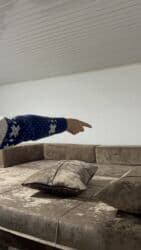 супер удобный диван: Бурчу бар диван, Жастыктар менен — 6