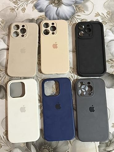 Набор чехлов для iPhone 15 PRO Все в хорошем состоянии, некоторыми