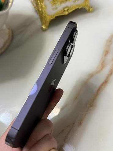 наушники apple цена бишкек: IPhone 14 Pro, 256 ГБ, Deep Purple, 84 % — 3