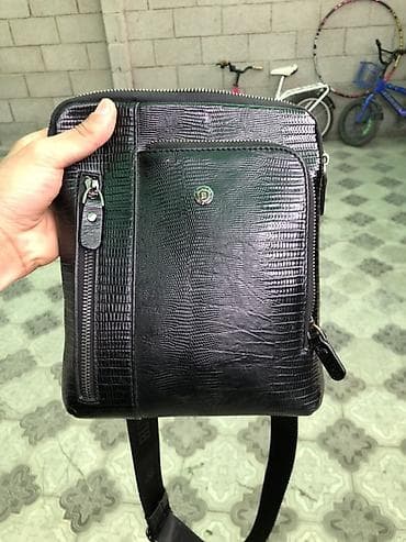 женская часы: Классическая сумка, Butun, Материал: Натуральная кожа, Множество карманов, Мужские — 1