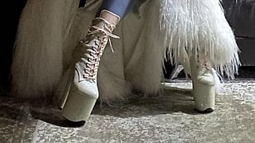 стрипы: Стрипы сделаны под заказ, носила пару раз только ✨ покупала за 250$ — 1