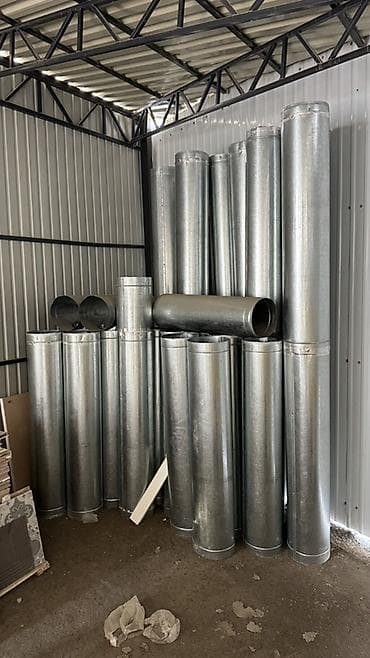 Дом и сад: Круглые оцинкованные воздуховоды - Тип: прямые круглые секции — 1