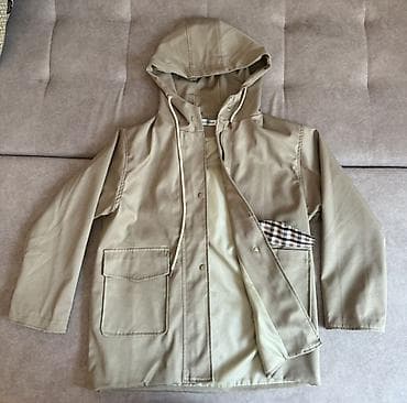 курты: Плащ-куртка для весны и осени, бежево‑хаки, абсолютно новая. - Прямой — 1