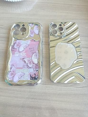 redmi 3: Блестящие чехлы для айфон 13 про макс с зеркальным эффектом и объемной — 3