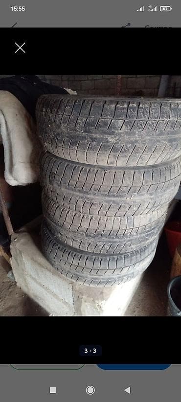 Комплект из 4 автомобильных шин. - Тип: предполагаемо