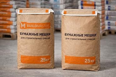 Төгүлмө материалдар: Изготовление мешков для строительных смесей -25кг -30кг -50кг — 1