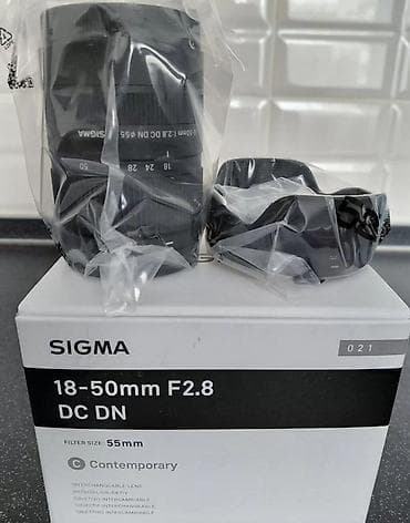 Техника и электроника: Ha пpoдажe oбъeктив Sigmа 18-50mm F2,8 DС DN fоr Sоny Alрha с — 1
