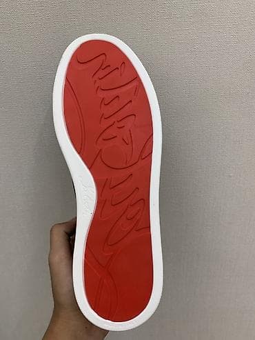 loro piana обувь оригинал: Мужские кроссовки, 42, Christian Louboutin, Новый, цвет - Черный, Платная доставка — 1