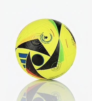 Футбольный мяч Adidas, футзал 4 (серия лиг) — яркий неон‑жёлтый
