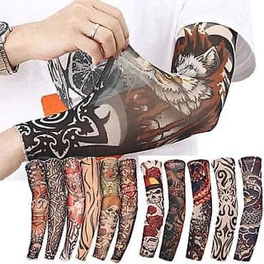 времени: Рукава-имитация тату (tattoo sleeves) - Назначение: быстрый и — 3