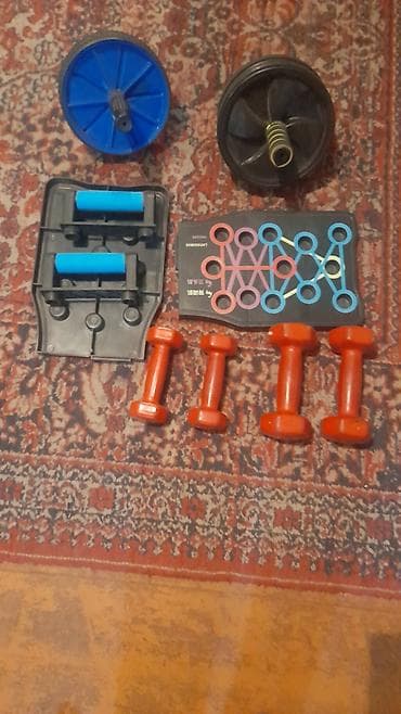 Дроны: Комплект для домашней тренировки Состав: - Два колеса для пресса — 1